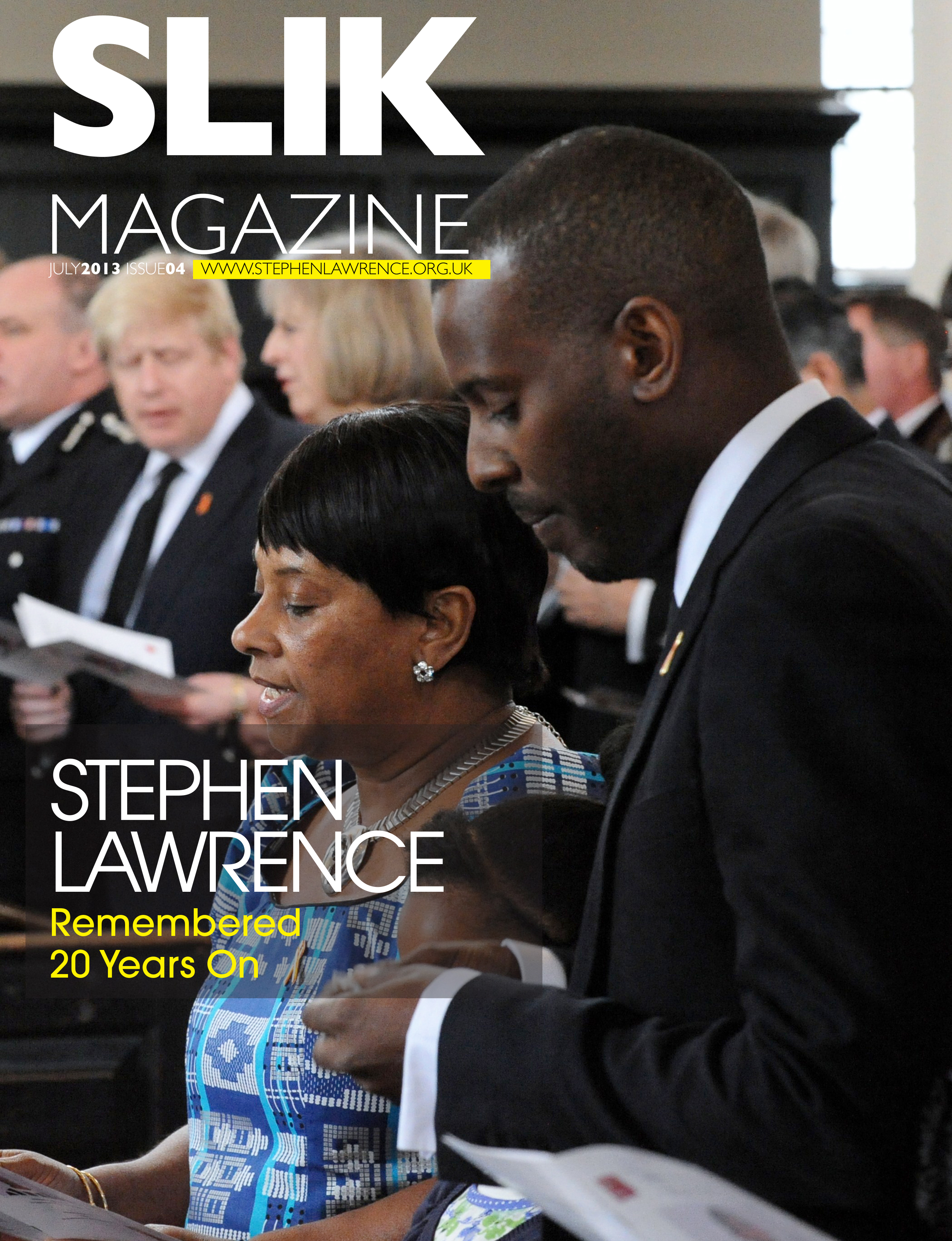 SLIK Magazine: Issue 4 – Stephen Lawrence Instills Knowledge