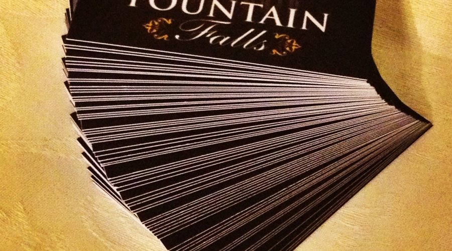 Business Card Design – Fountain Falls