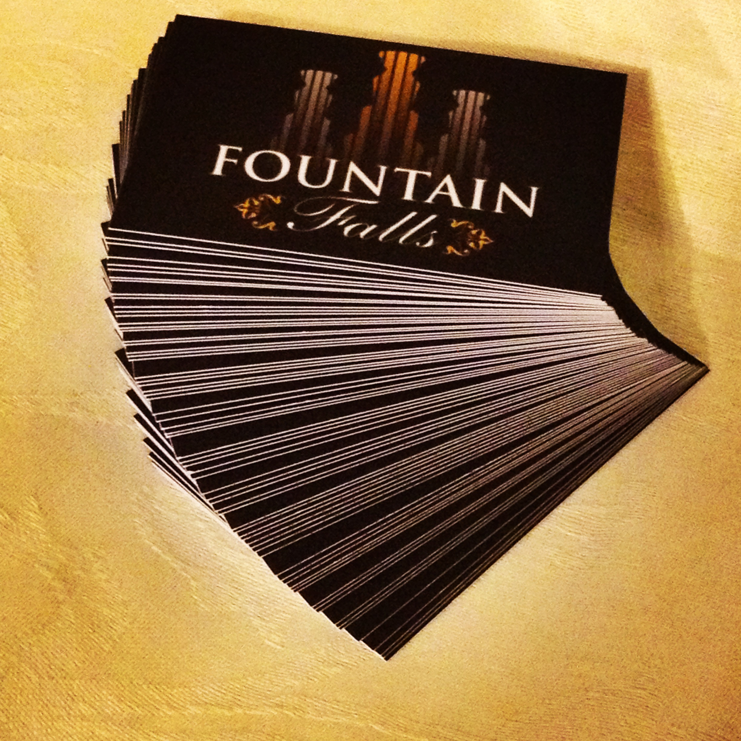 Business Card Design – Fountain Falls