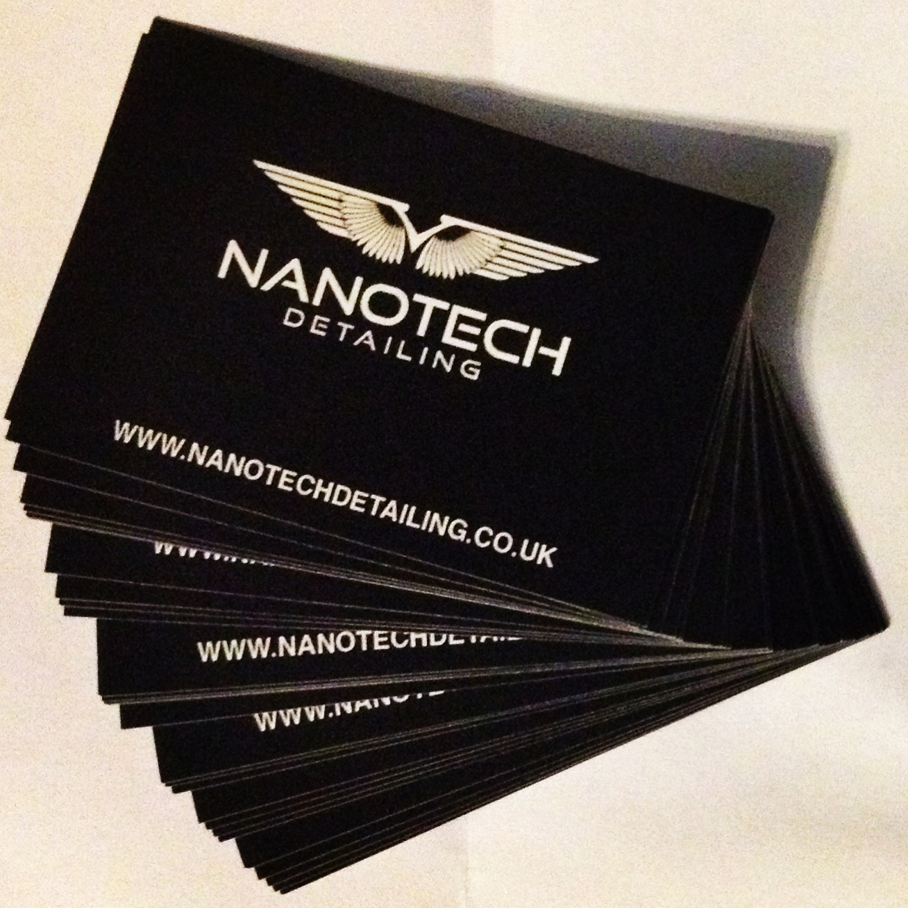 Business Card Design – Nanotech Detailing