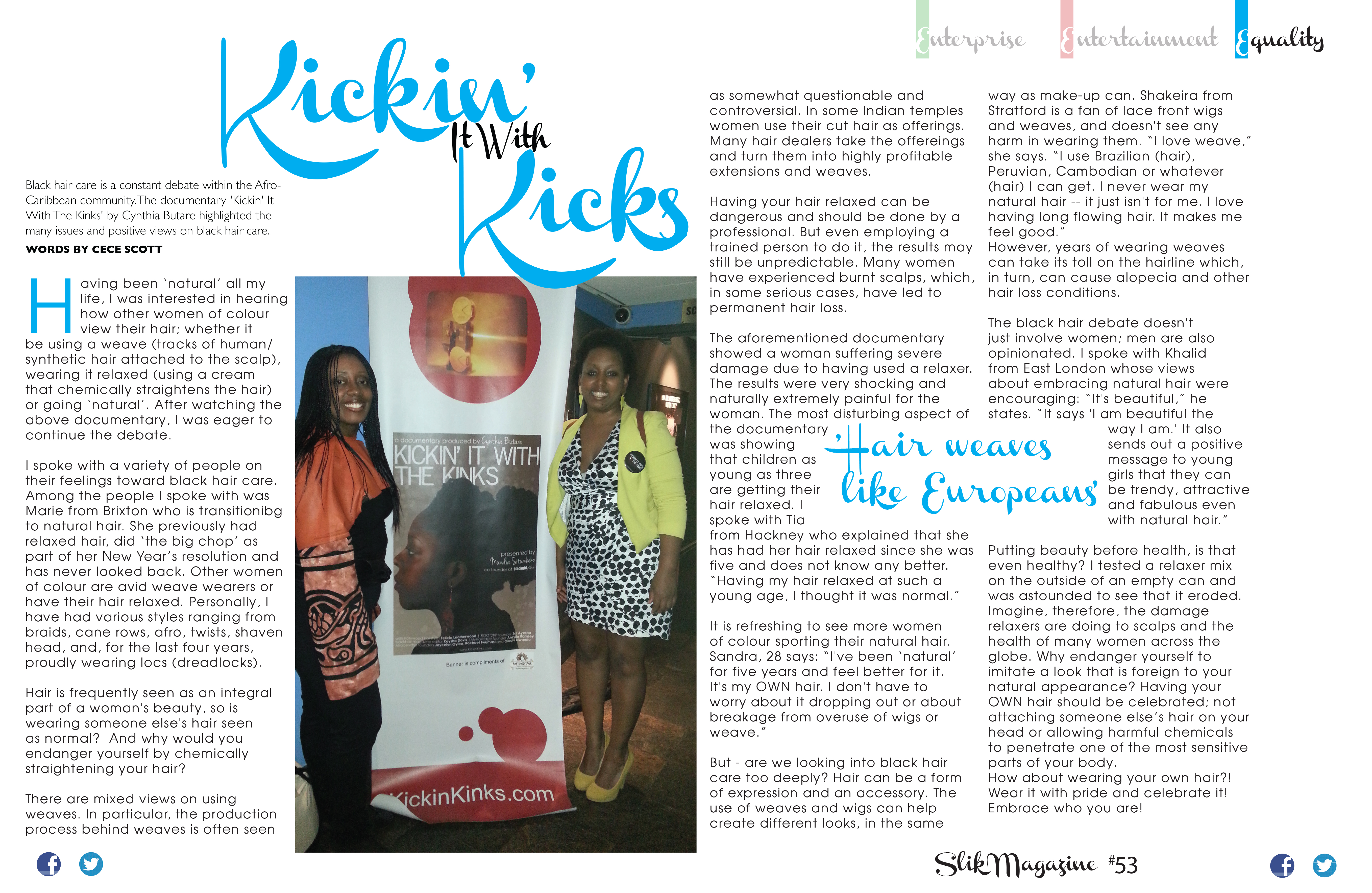 SLIK Magazine: Issue 4 – Stephen Lawrence Instills Knowledge